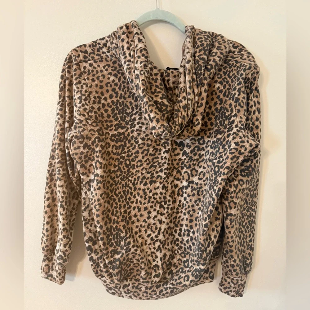 Ragdoll cheetah zip up sweatshirt - Picture 2 of 3